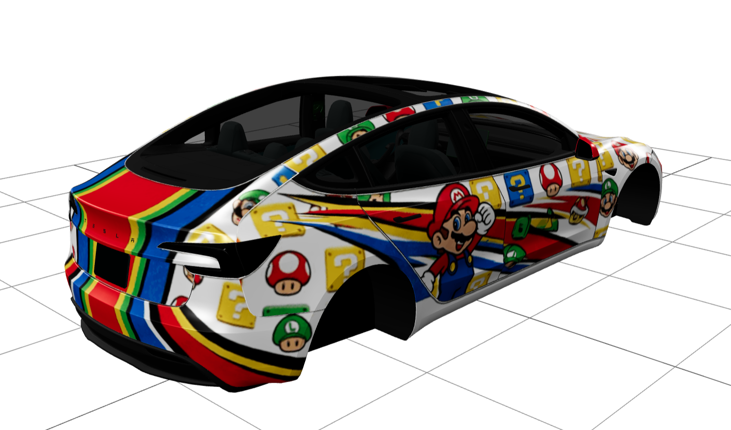 焕新3马里奥 实车效果图 2