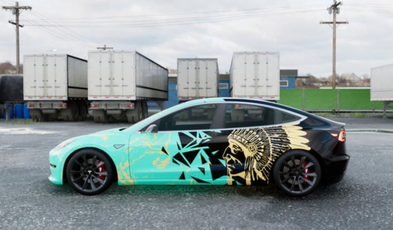 印第安涂装精致版 实车效果图 3