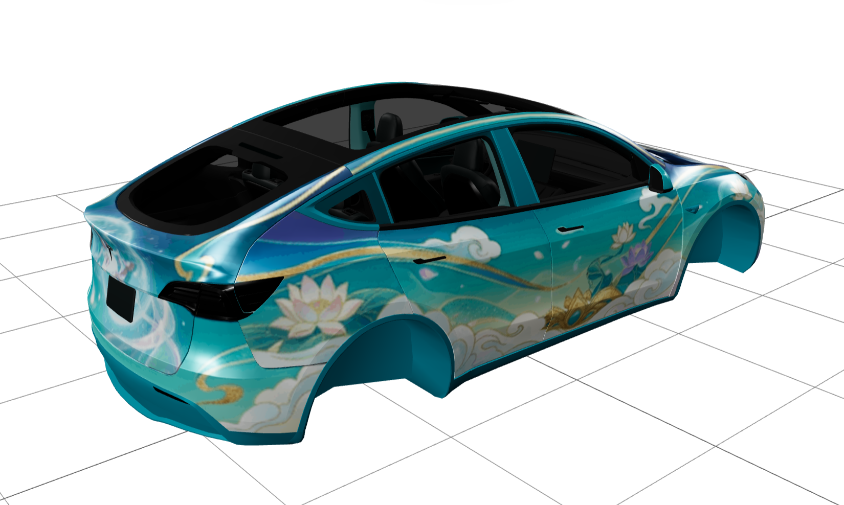 王者荣耀 妲己-愿照众生和 实车效果图 2