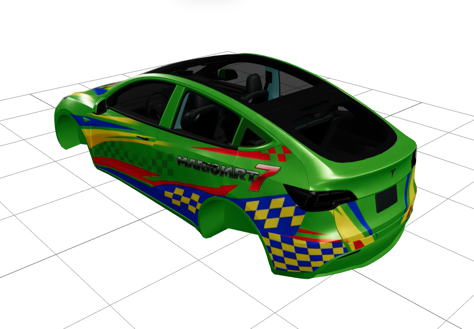 马里奥精品皮肤 实车效果图 2