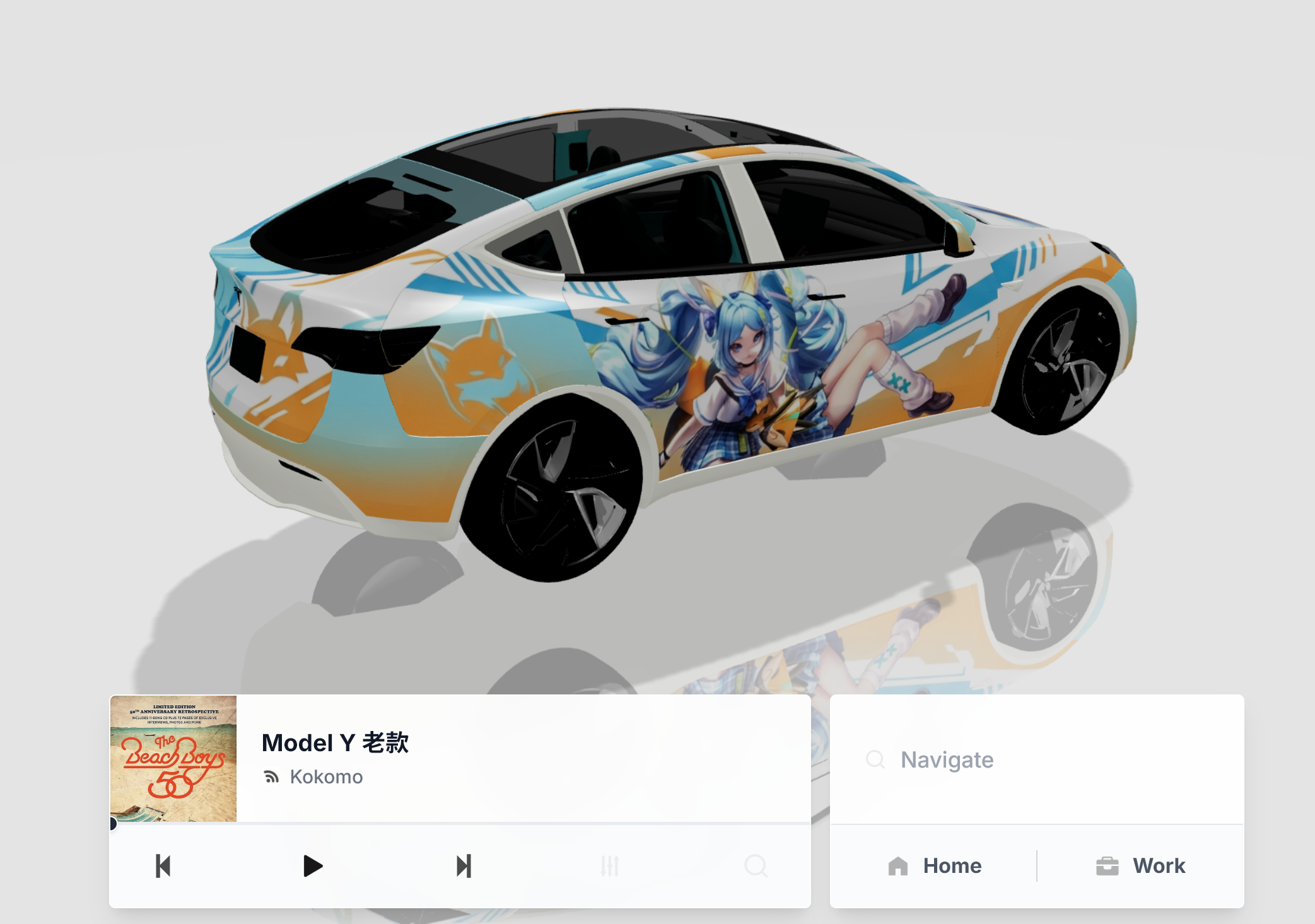 王者荣耀 安琪拉-时之绮想 实车效果图 2