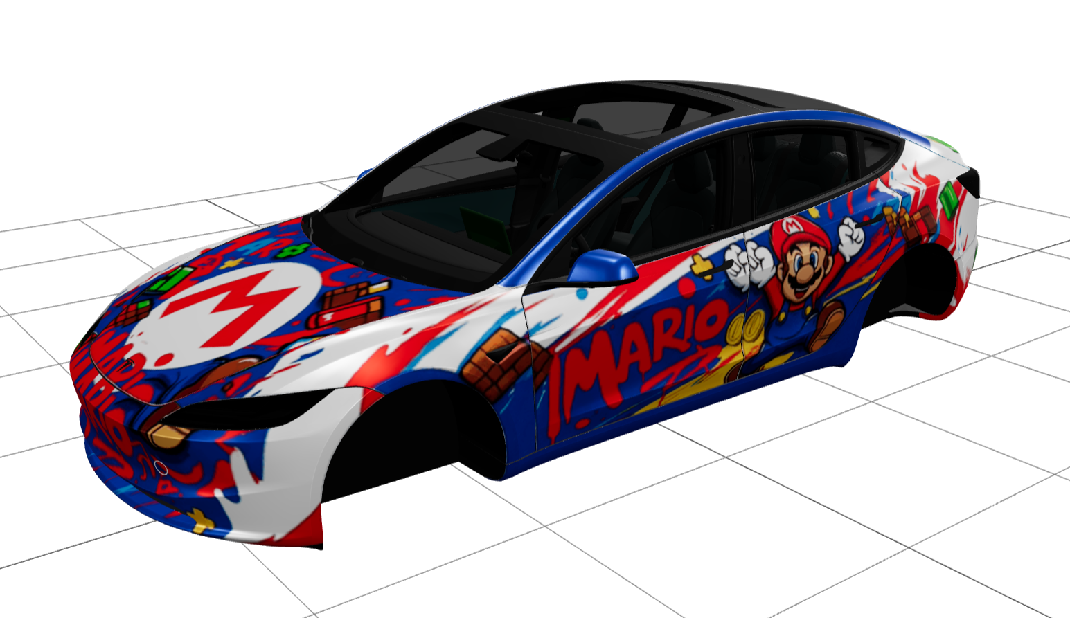 焕新3马里奥 实车效果图 1