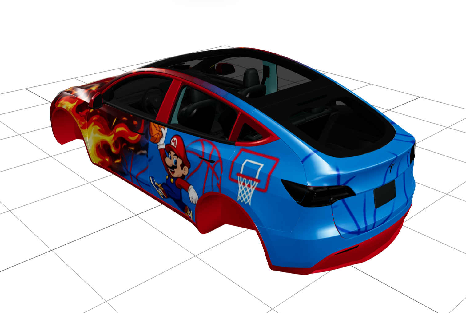 马里奥精品皮肤 实车效果图 2