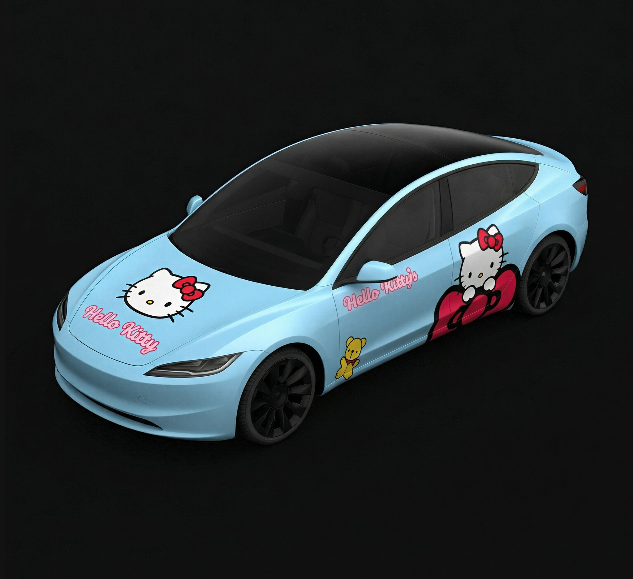 哈喽KT 实车效果图 1