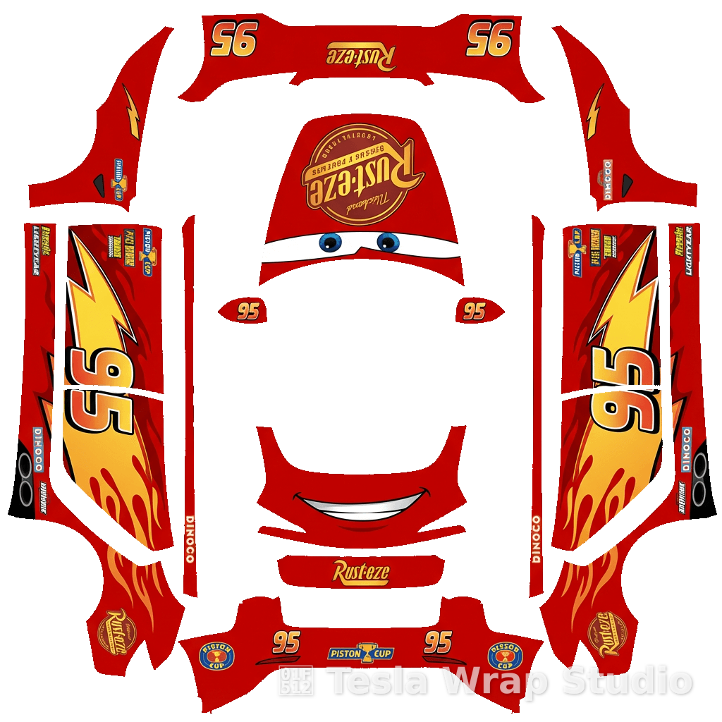 闪电麦昆 Lightning mcqueen Model 3 (2024+)