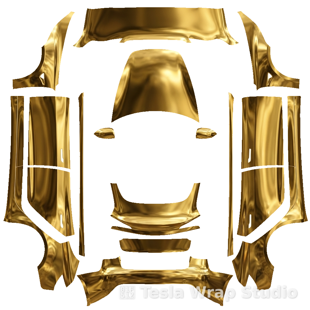 黄金材质 Model 3 (2024+)