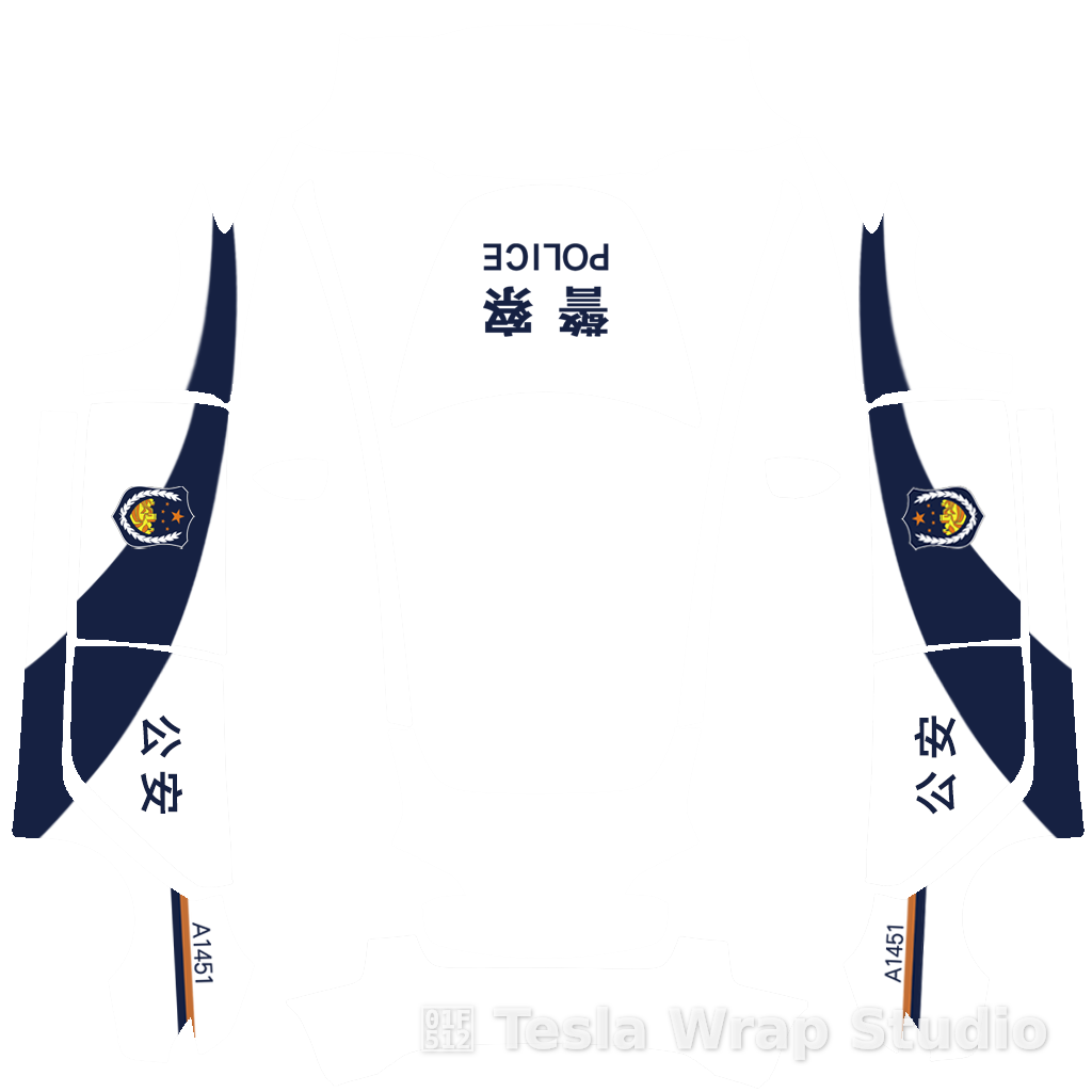 Police 公安 涂鸦 老款Model 3