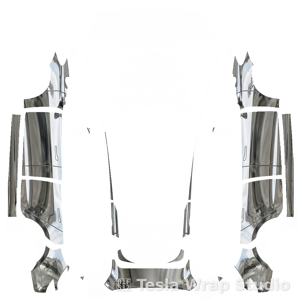 Model 3 Chrome 镀银