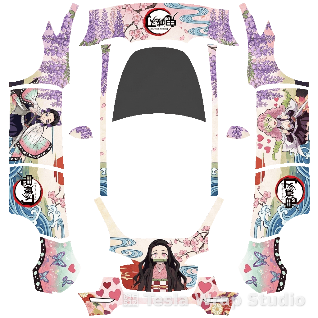 鬼灭之刃 动漫里面女性角色 Model Y