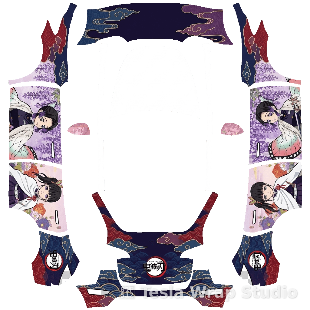 Model Y 鬼灭之刃 动漫里面女性角色