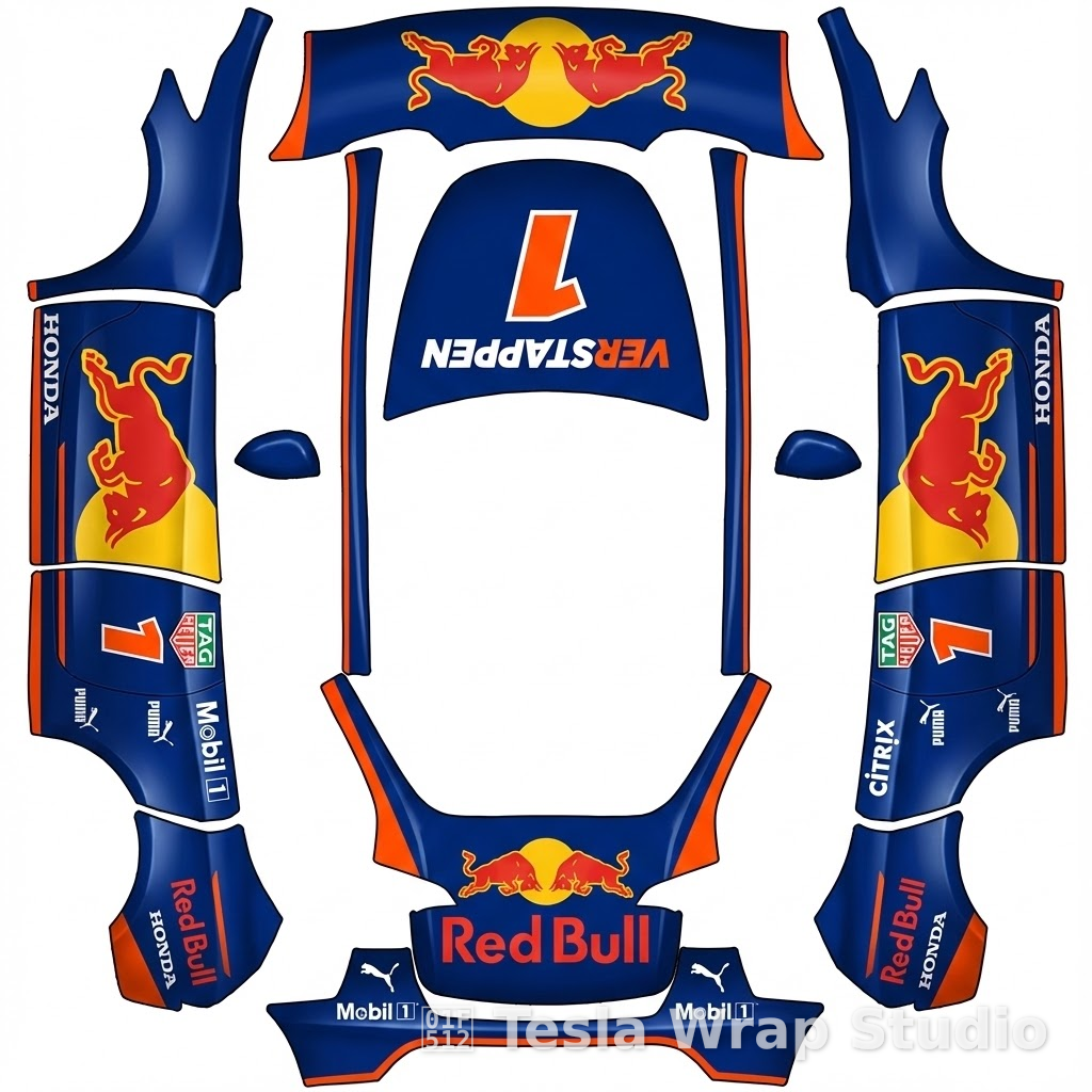 红牛维斯塔潘磨砂