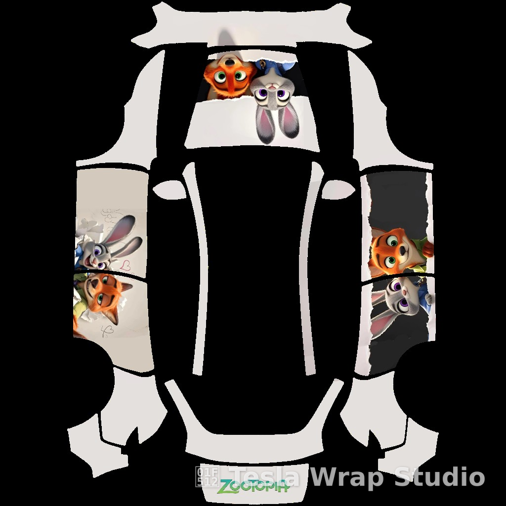 疯狂动物城 焕新版 Model Y