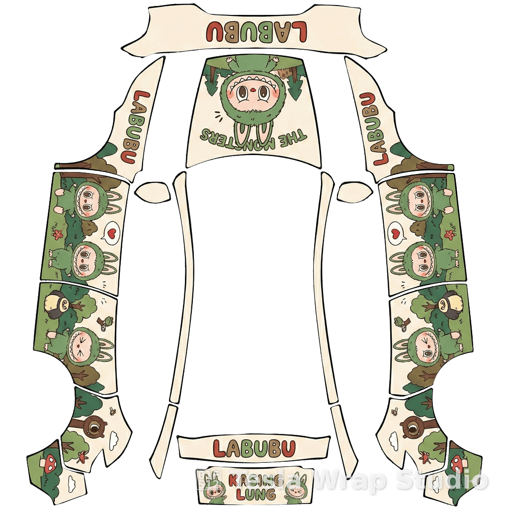 LABUBU 焕新版 Model Y 拉布布 拉卜卜