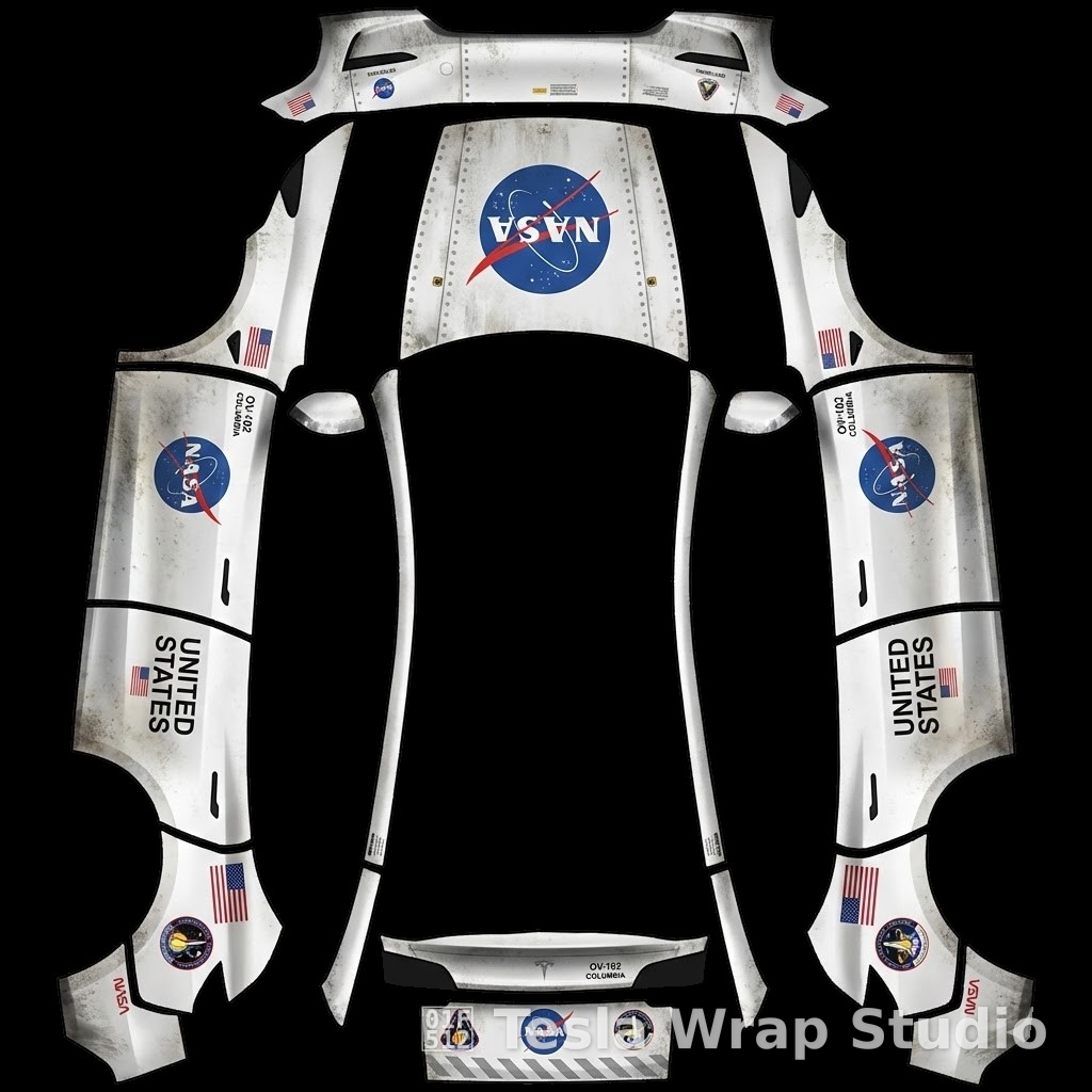 NASA太空探索主题 焕新版 Model Y