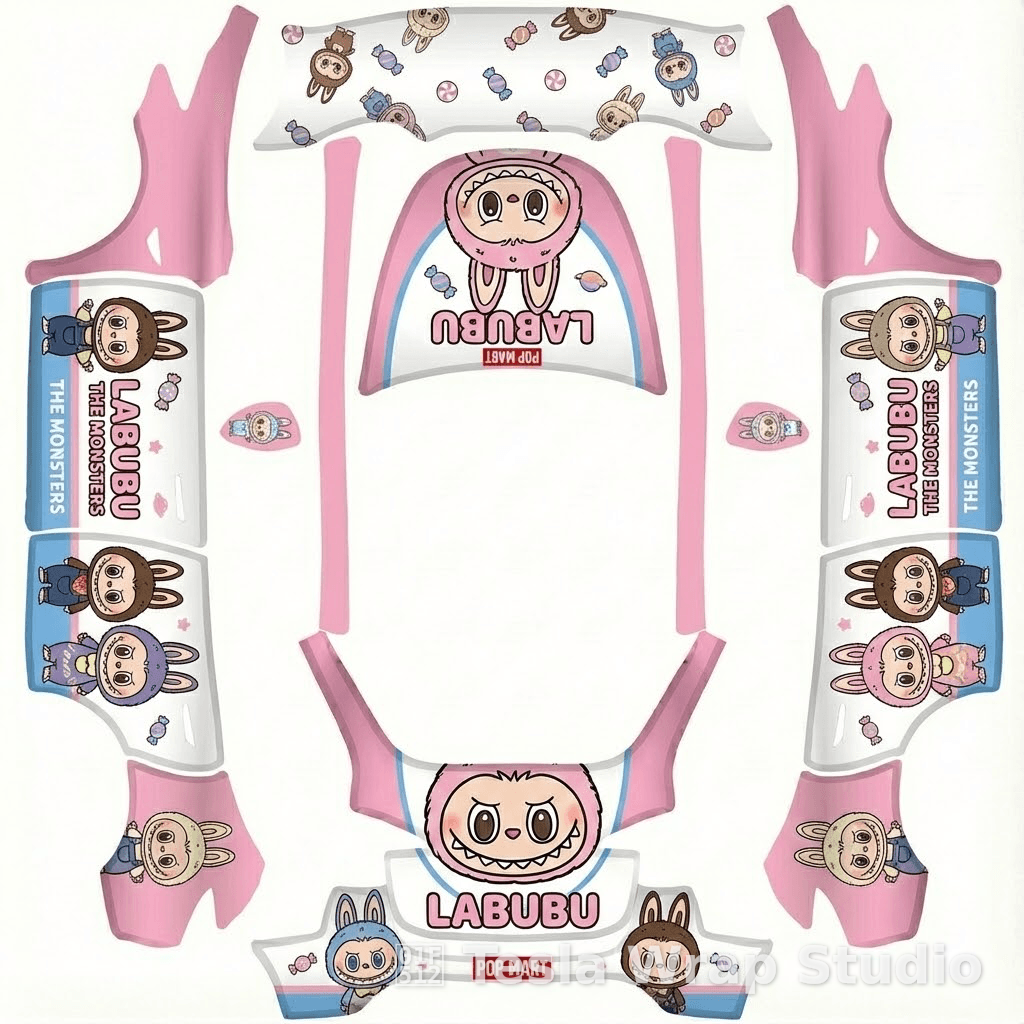 Labubu 拉卜卜 Model Y 拉布布