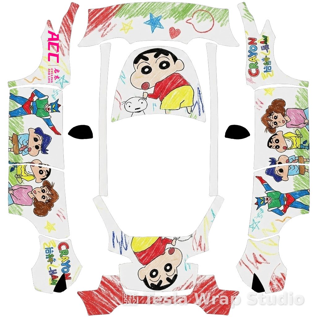 蜡笔小新，蜡笔版