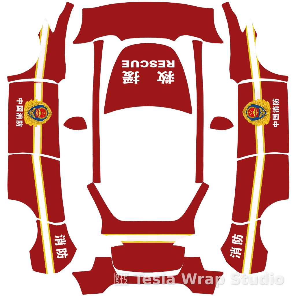 Fire Rescue 消防车 Model Y