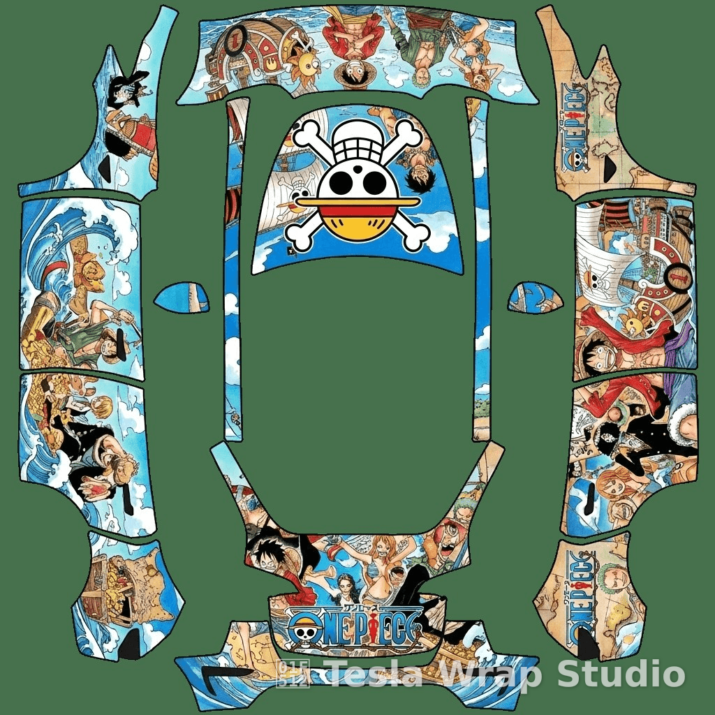 海贼王主题皮肤 Model Y