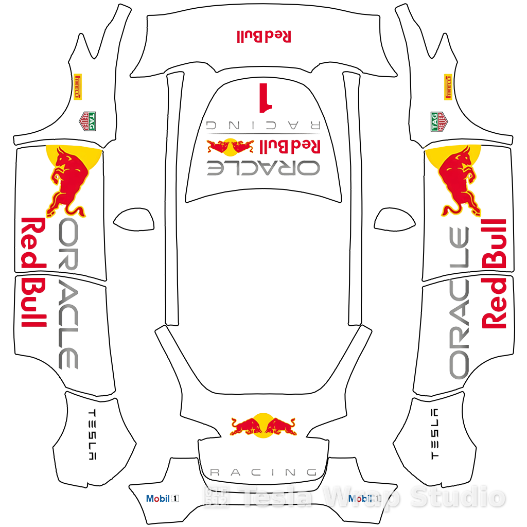 RED BULL F1 WHITE BULL