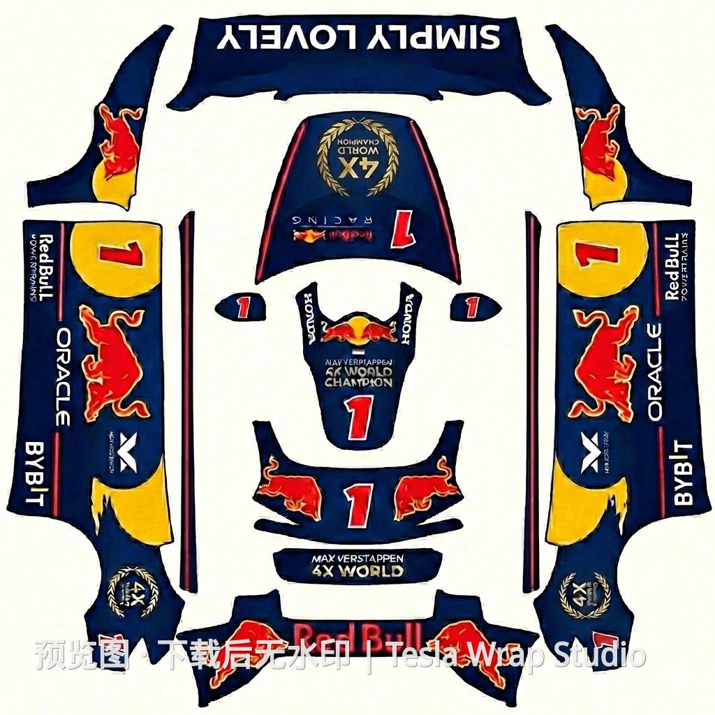 维斯塔潘4冠限定版