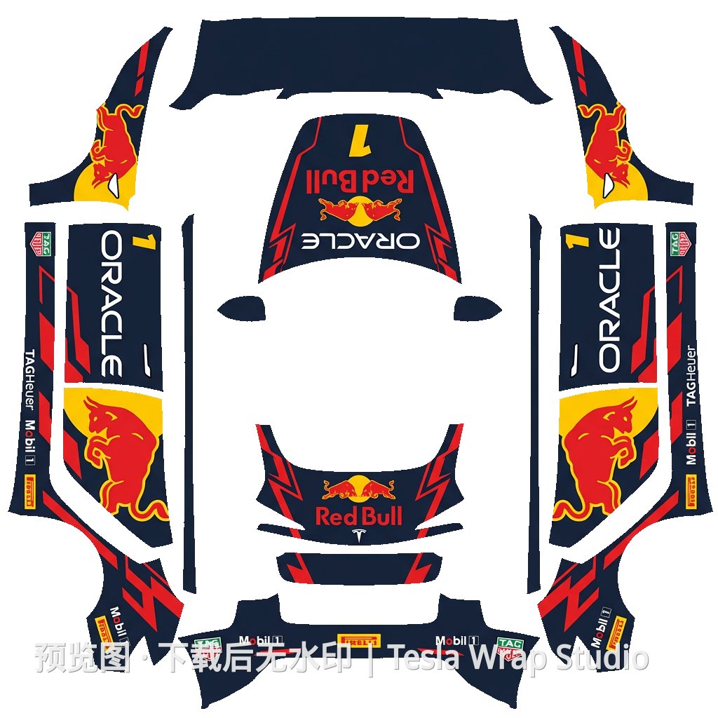 红牛主题 Model 3 2024+