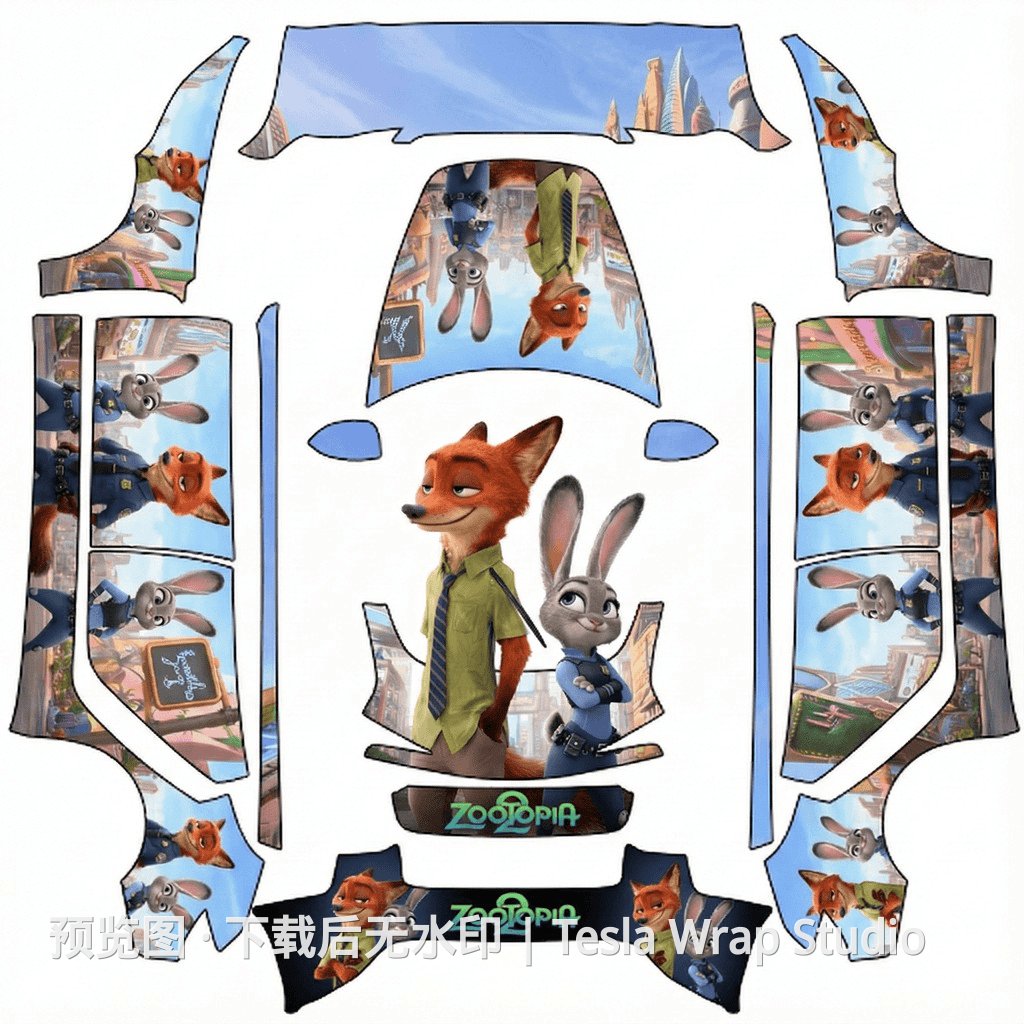 Zootopia 疯狂动物城 焕新版Model 3