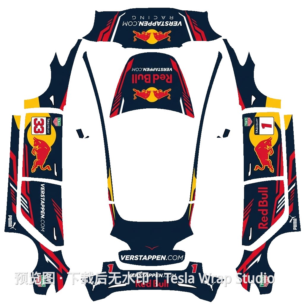 维斯塔潘特殊涂装