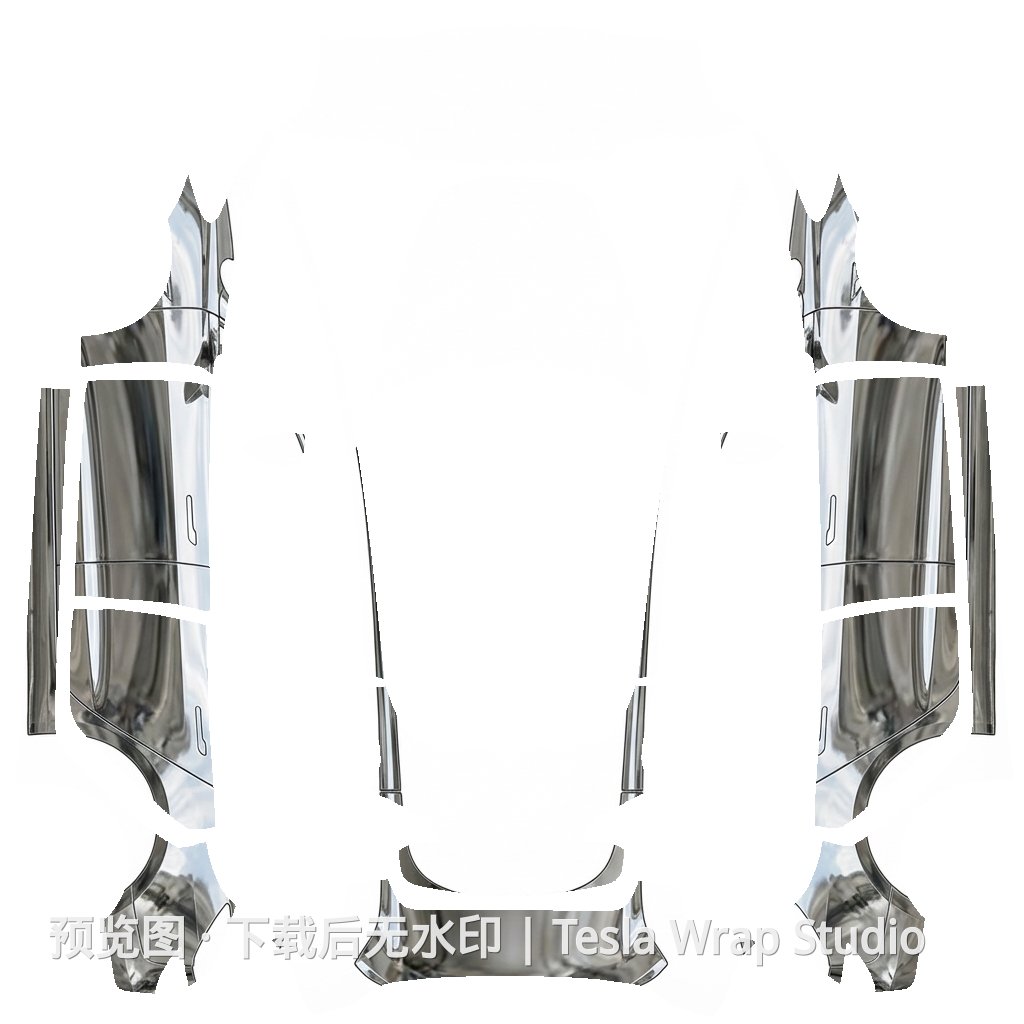 Model 3 Chrome 镀银