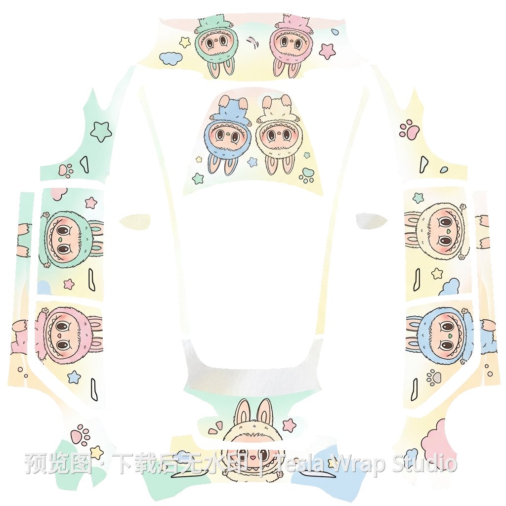 labubu心动马卡龙