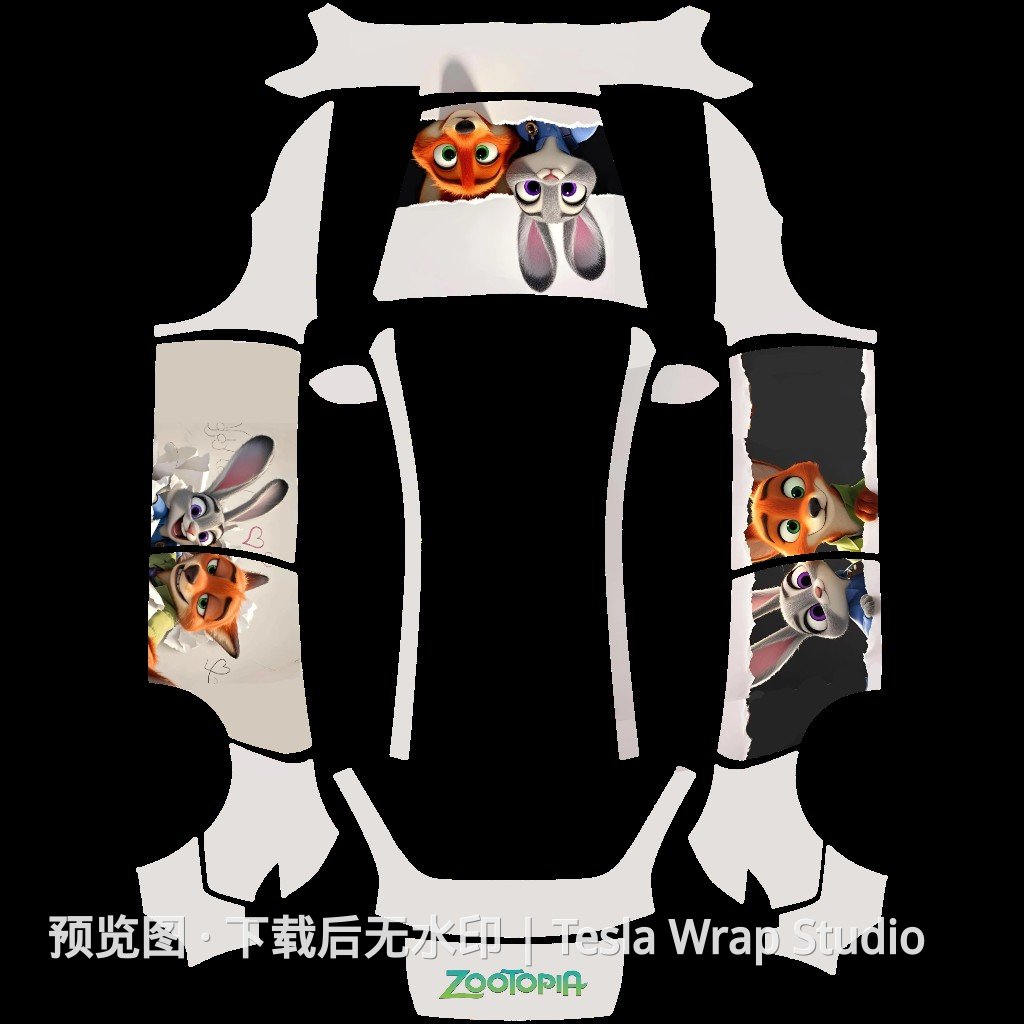 疯狂动物城 焕新版 Model Y