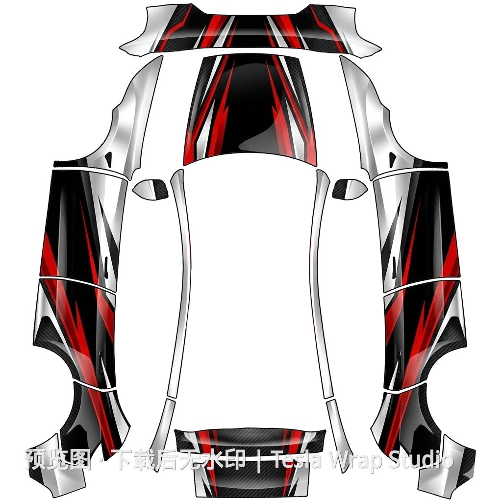 Model Y (2025+) Standard #5276 - Model Y (2025+) Standard 特斯拉喷漆车间模板