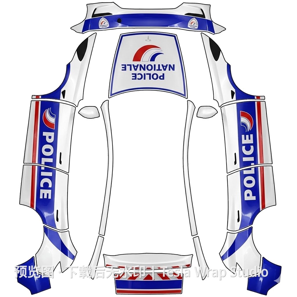 Model Y (2025+) Standard #9591 - Model Y (2025+) Standard 特斯拉喷漆车间模板