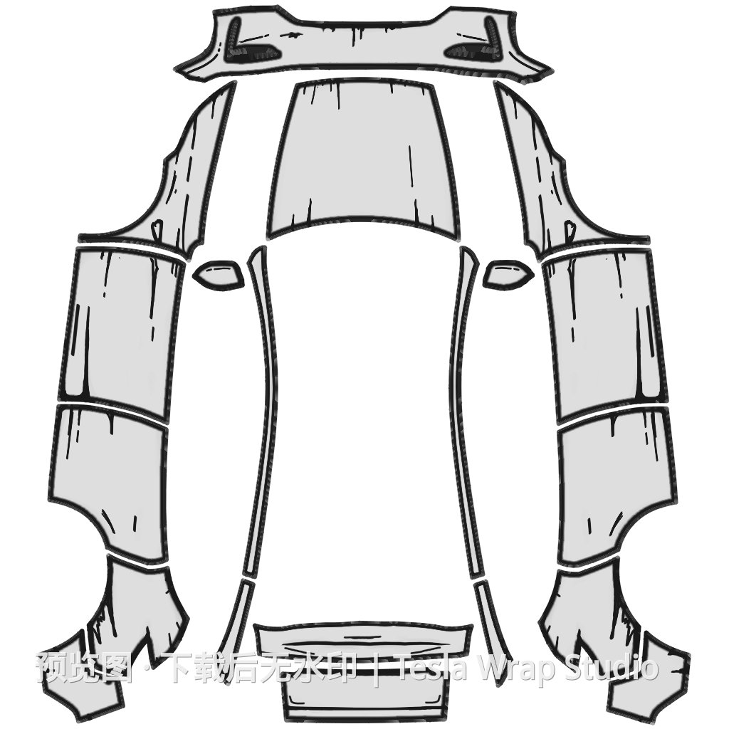 Model Y (2025+) Standard #2634 - Model Y (2025+) Standard 特斯拉喷漆车间模板