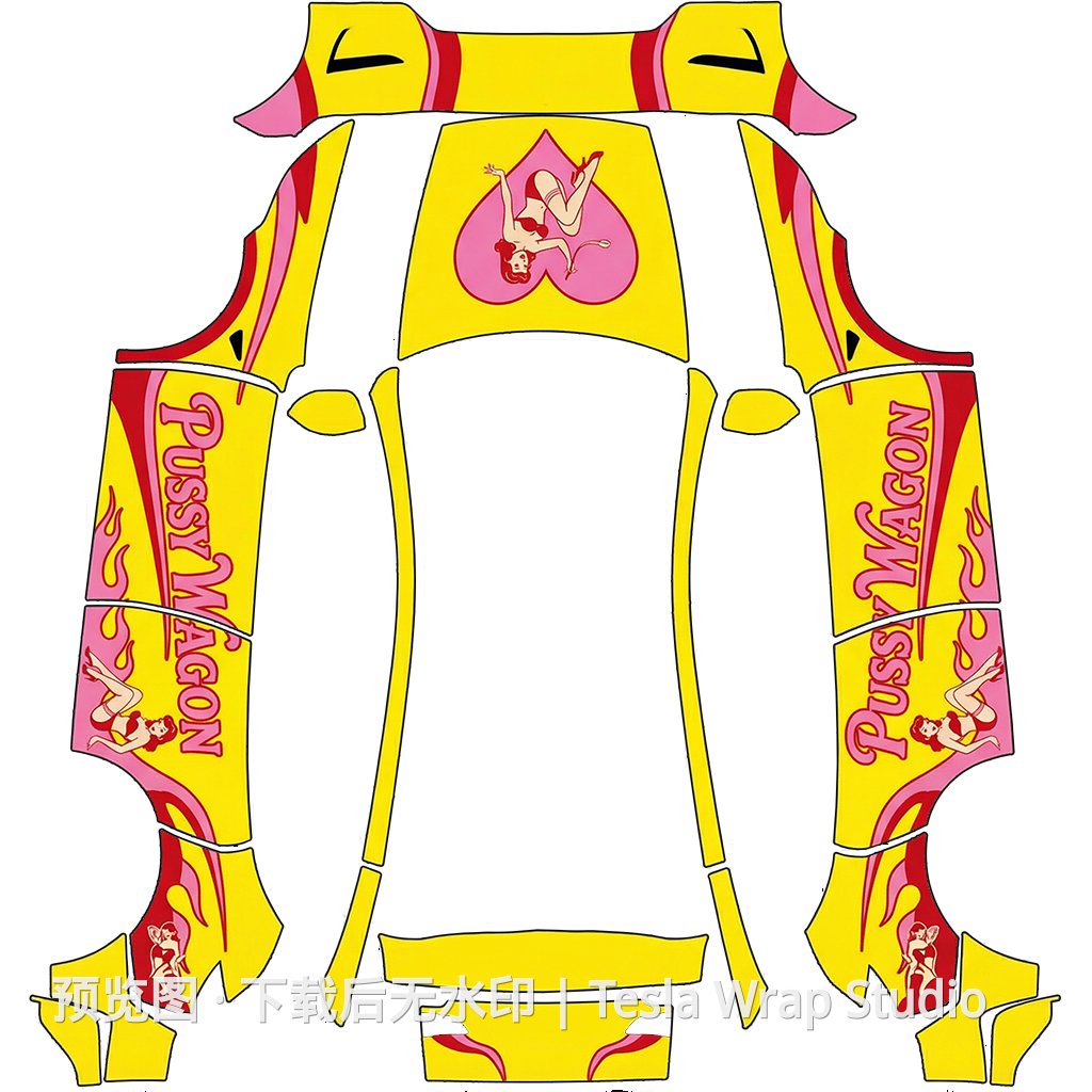 Model Y (2025+) Standard #8642 - Model Y (2025+) Standard 特斯拉喷漆车间模板