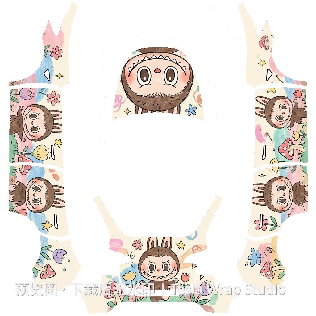 labubu 拉布布 Model Y