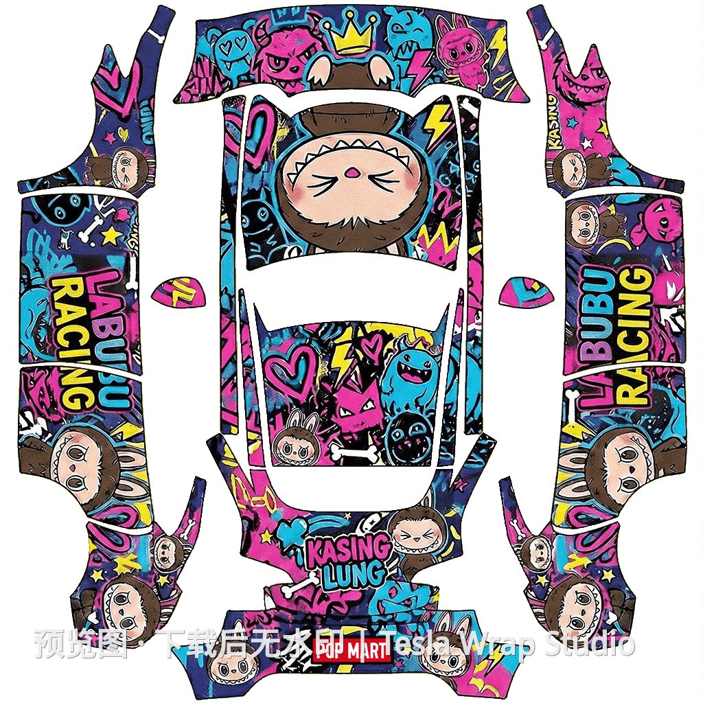 泡泡玛特 拉布布 POP MART LABUBU Model Y