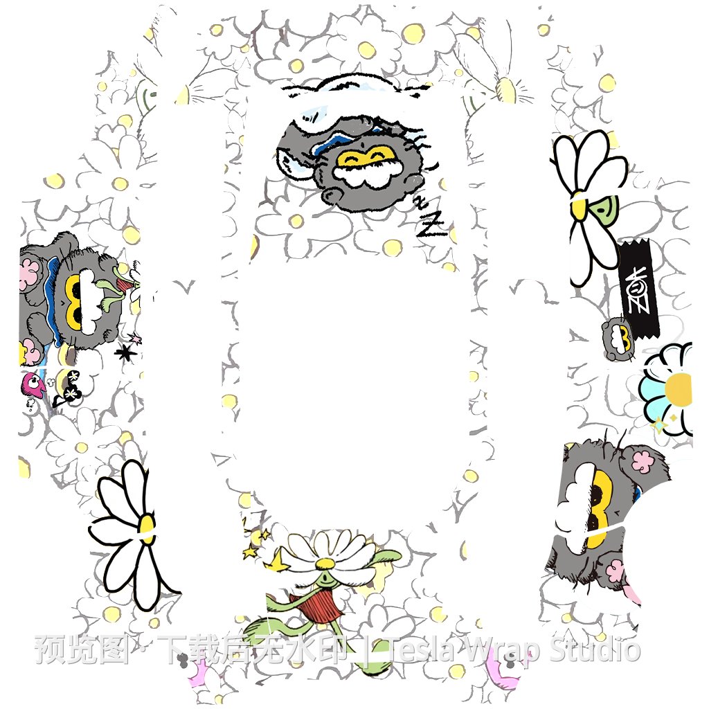 权志龙zoa - Model Y 特斯拉喷漆车间模板