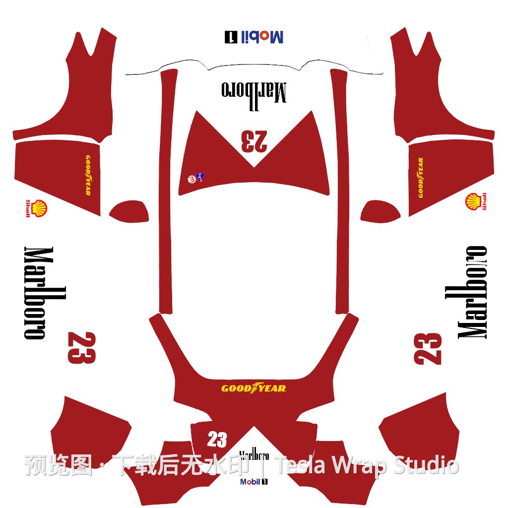 Model Y #4098 - Model Y 特斯拉喷漆车间模板