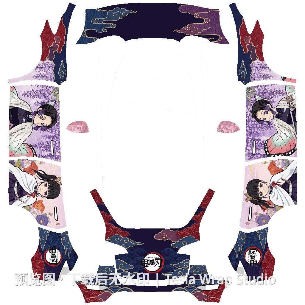 Model Y 鬼灭之刃 动漫里面女性角色