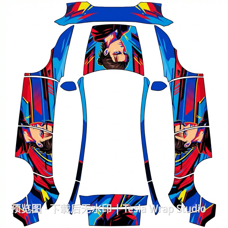 Model Y 2025 - Model Y (2025+) Standard 特斯拉喷漆车间模板