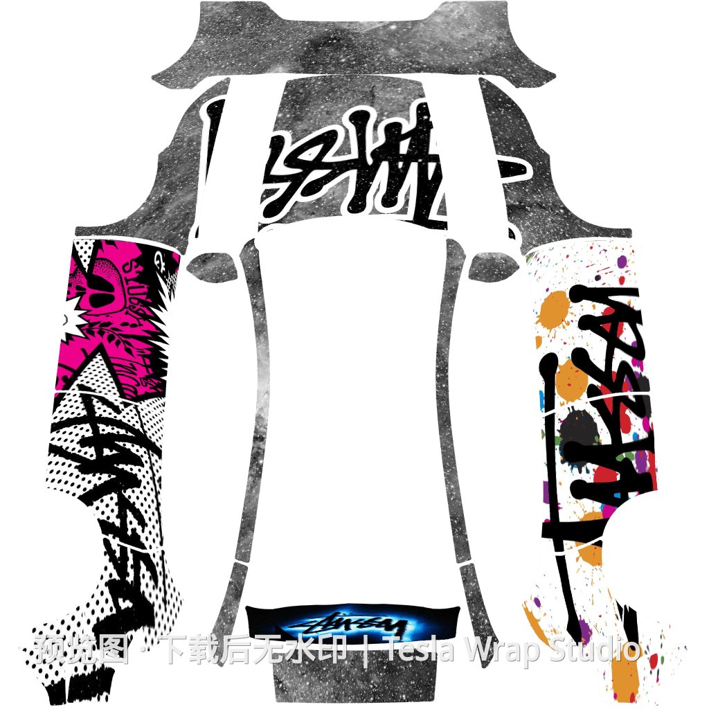 Model Y 2025 - Model Y (2025+) Standard 特斯拉喷漆车间模板