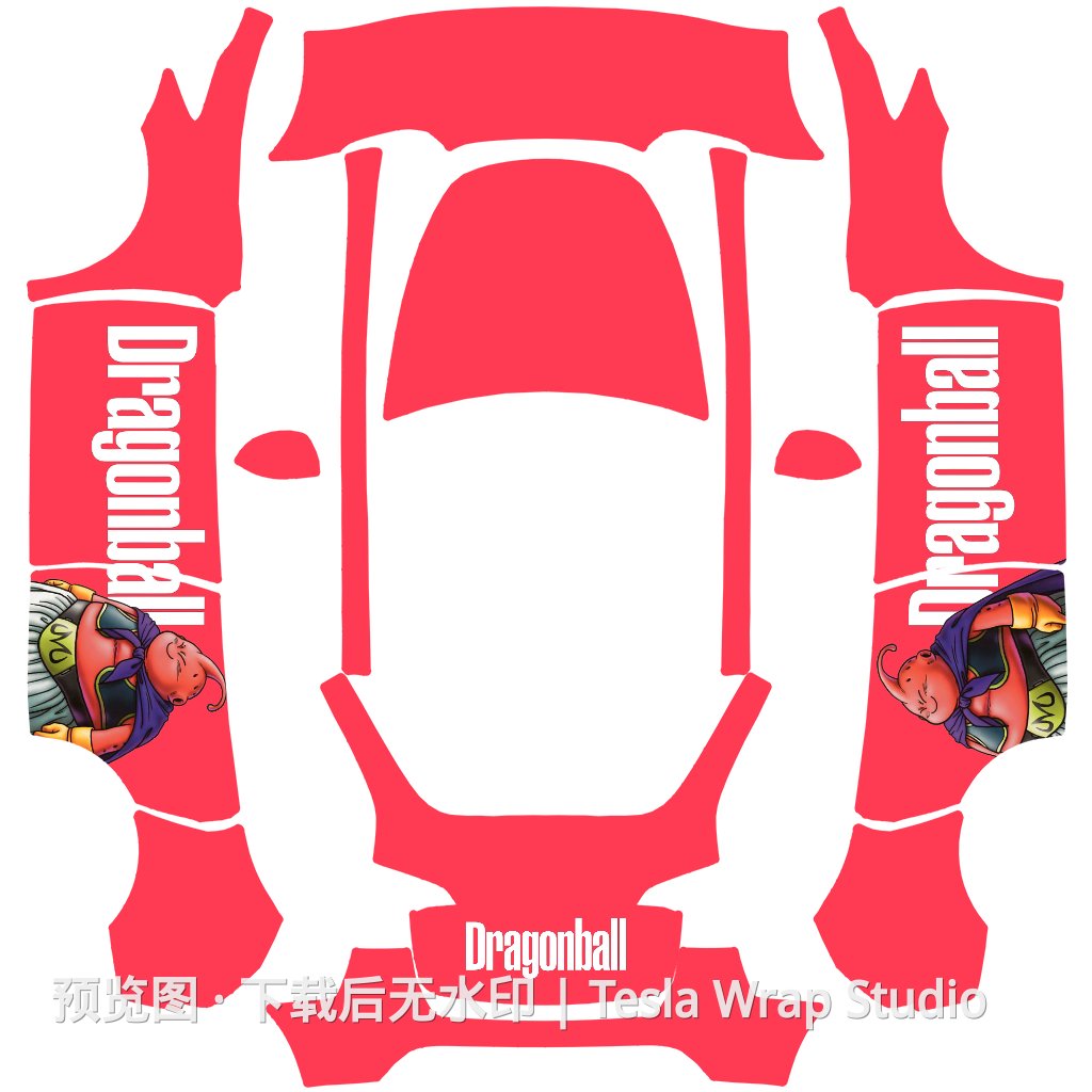 龙球 - Model Y 特斯拉喷漆车间模板