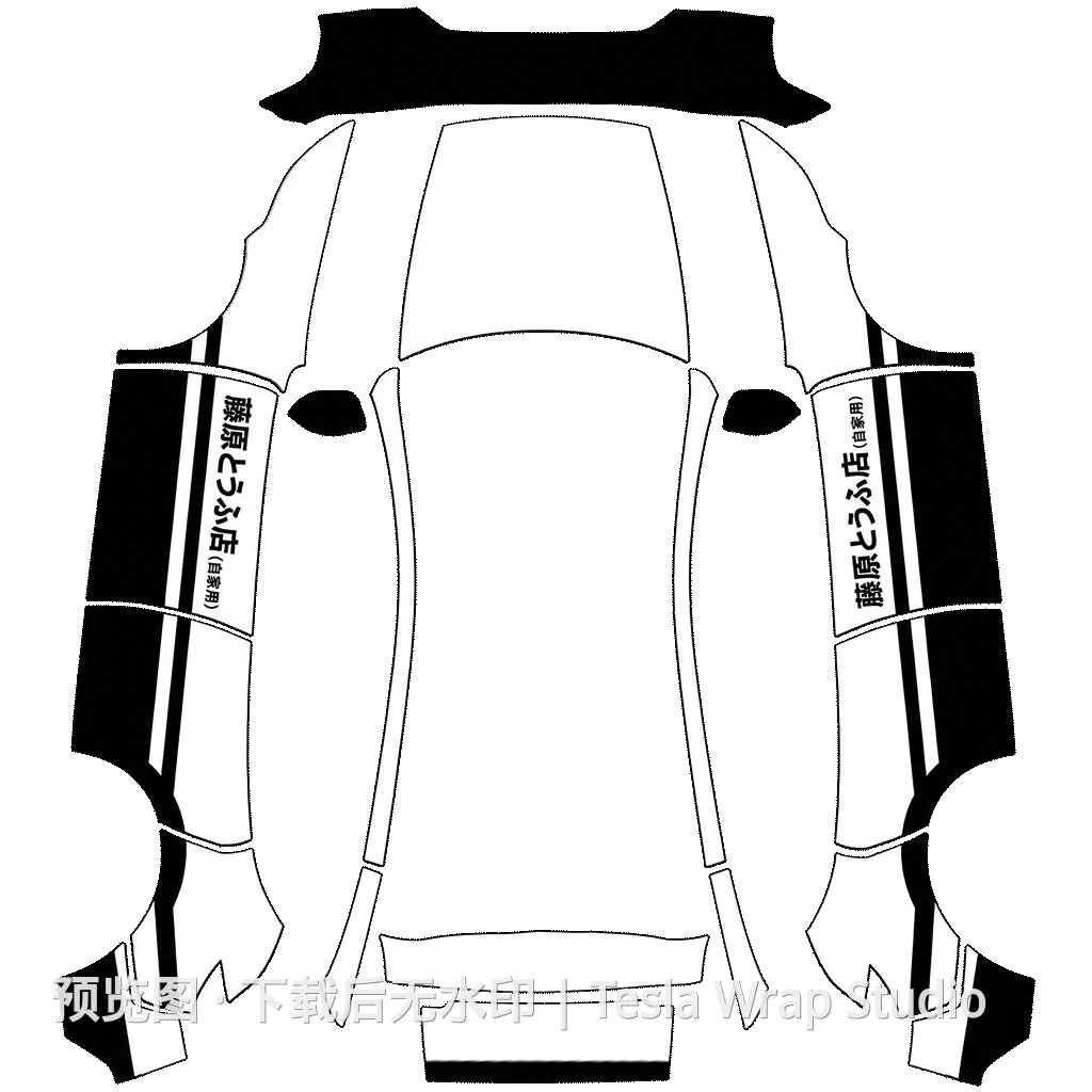 豆腐 - Model Y (2025+) Standard 特斯拉喷漆车间模板