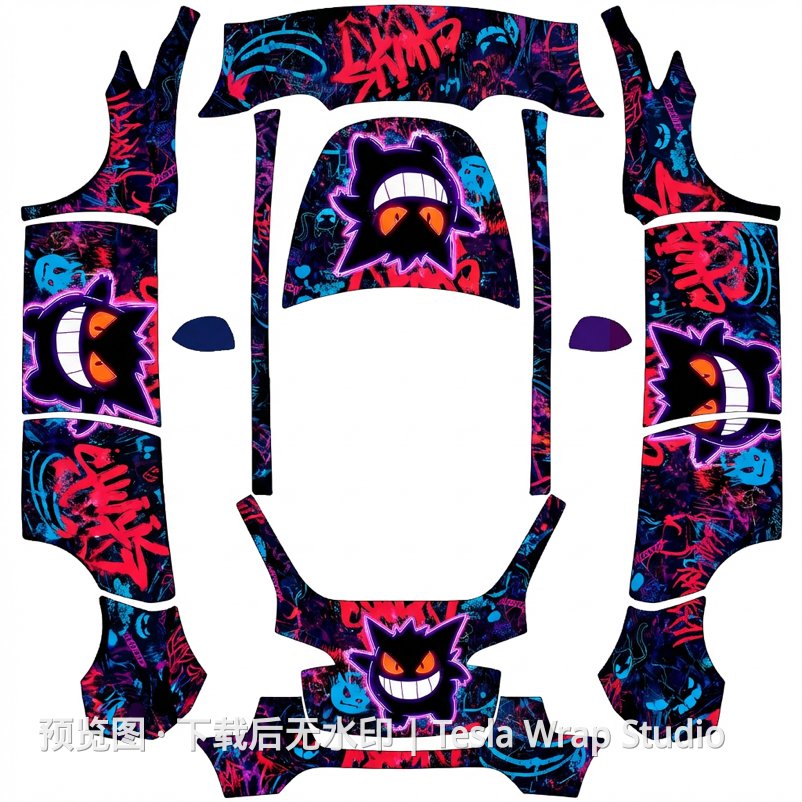 嘿嘿 - Model Y 特斯拉喷漆车间模板