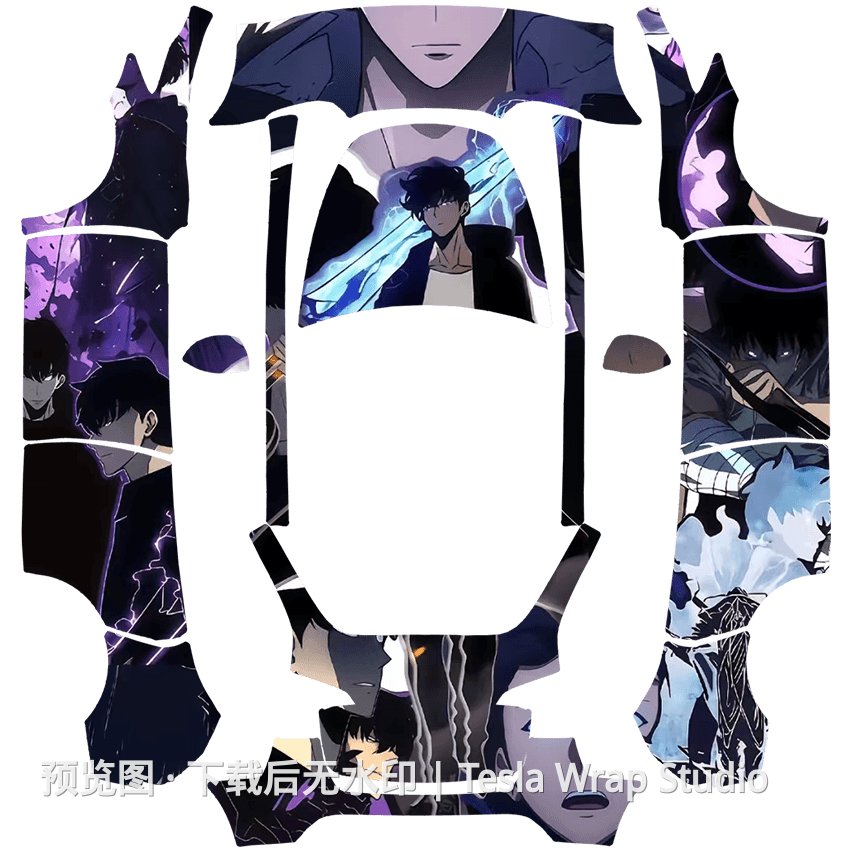 我独自升级1 - Model Y 特斯拉喷漆车间模板