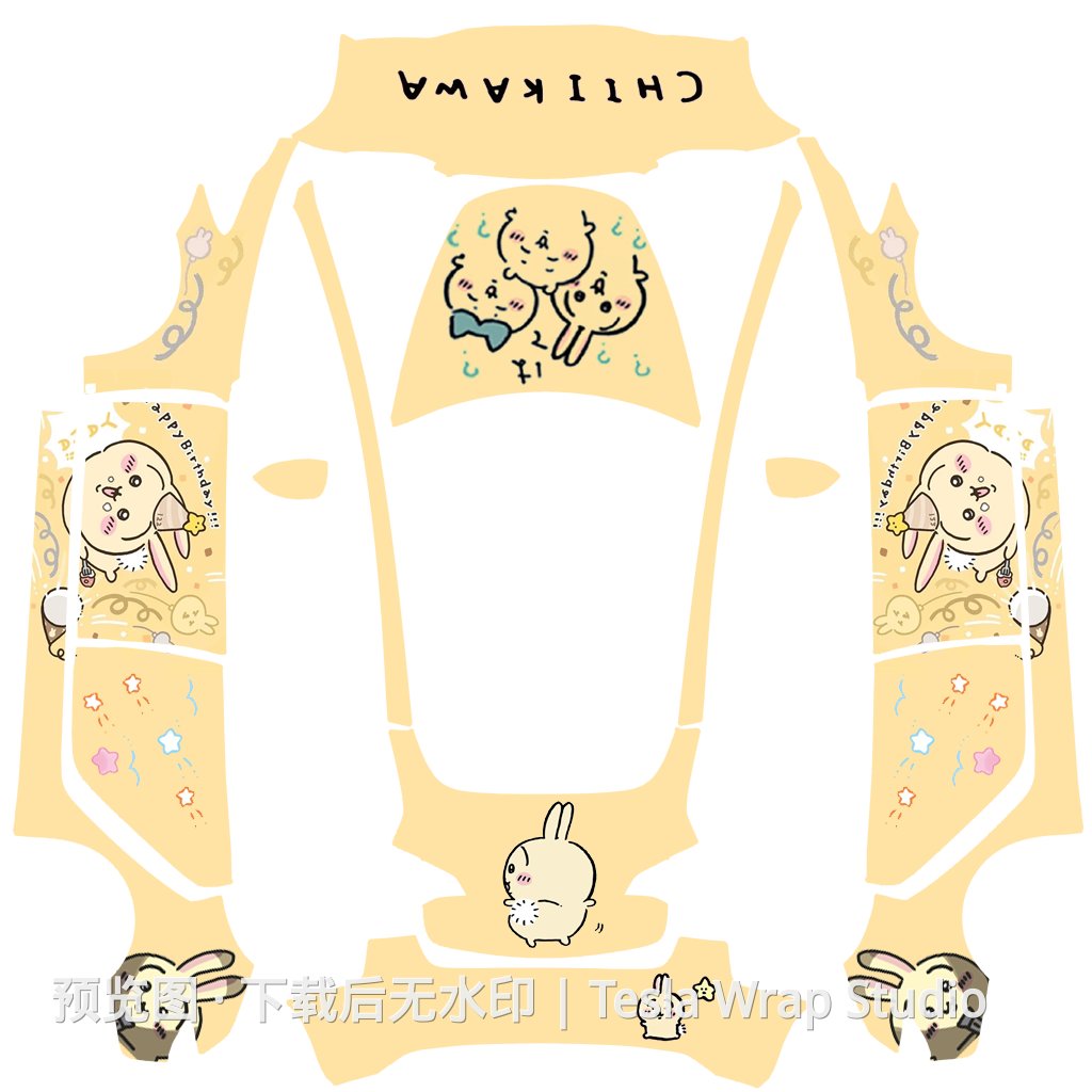 chiikawa吉伊卡哇乌萨奇可爱