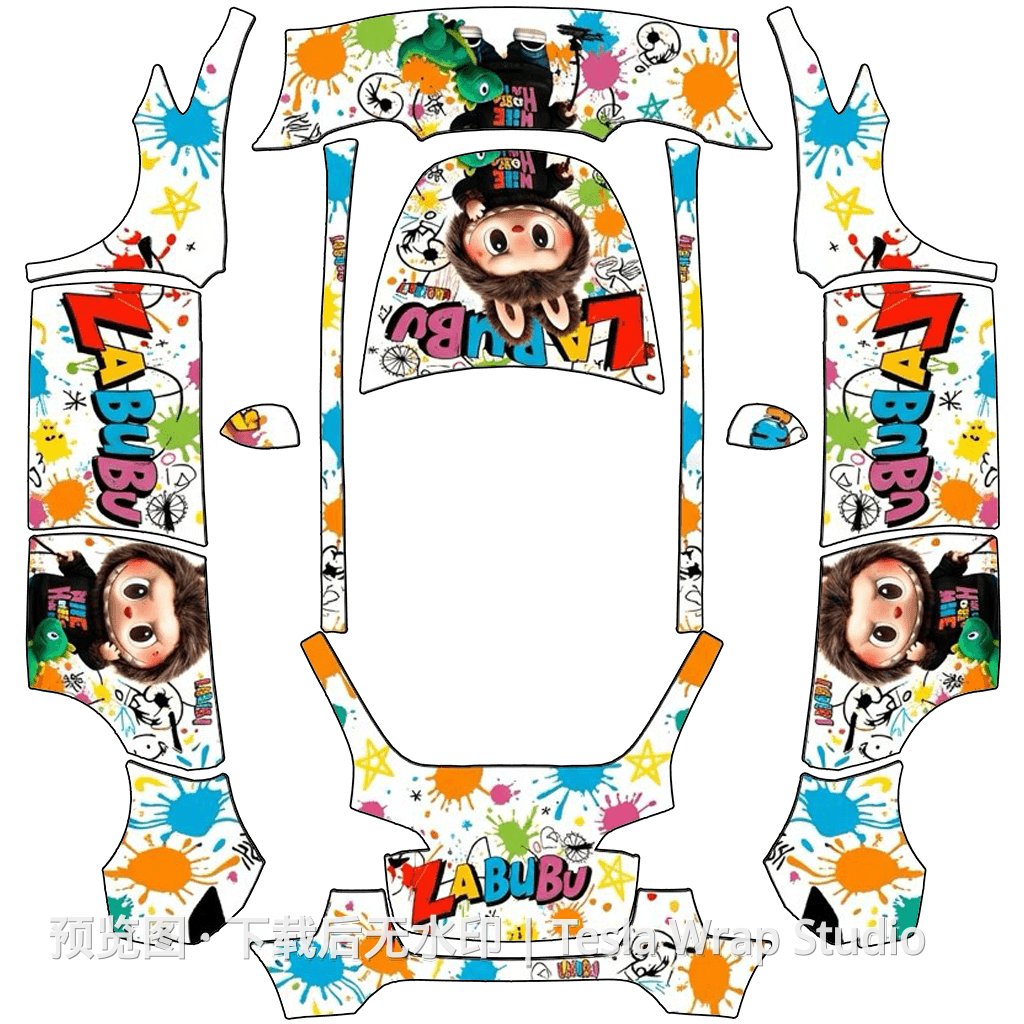 泡泡玛特拉布布BB2