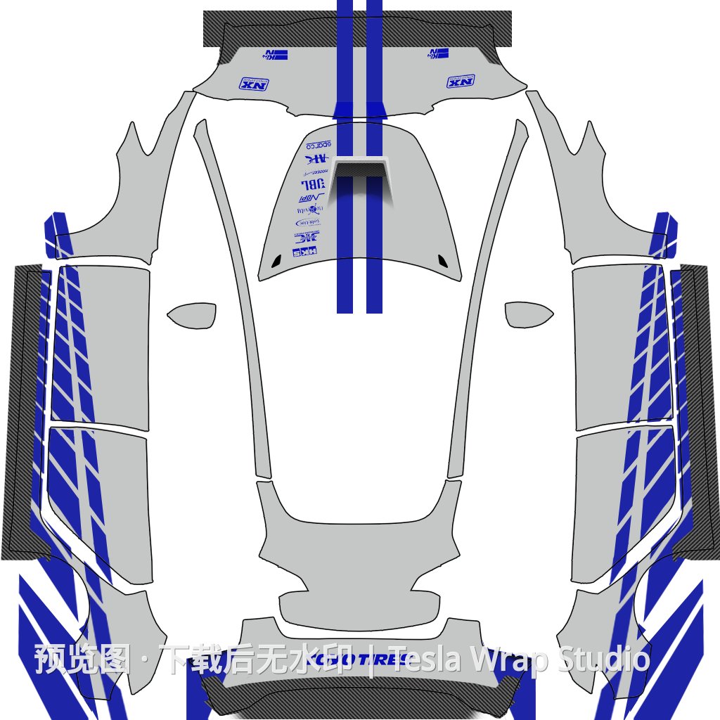 GTR R34 保罗沃克涂装 