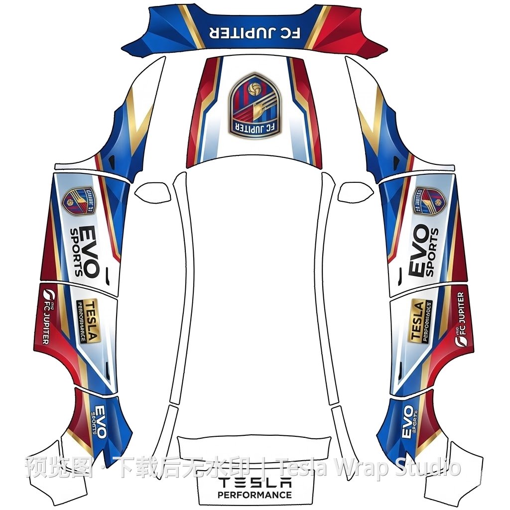 EVO - Model Y (2025+) Standard 特斯拉喷漆车间模板