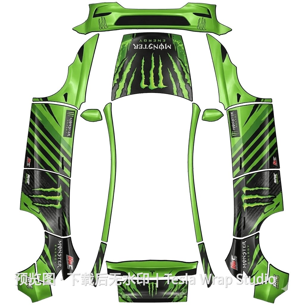 换新Y - Model Y (2025+) Standard 特斯拉喷漆车间模板